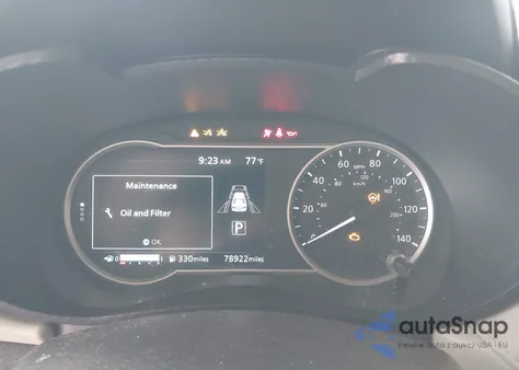 2021 Nissan Versa Sv Xtronic Cvt z USA, uszkodzony, nr VIN 3N1CN8EV5ML880478